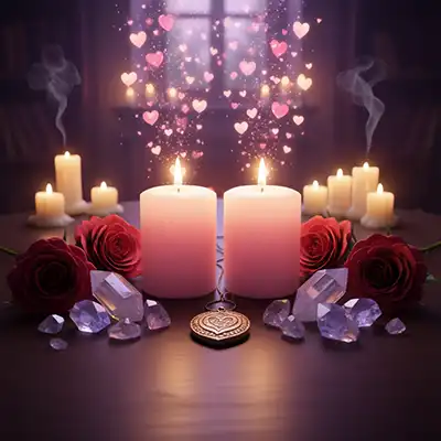 Горят свечи а вокруг лежат цветы